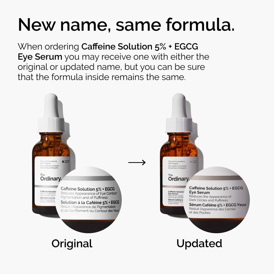 Caffeine Solution 5% + EGCG Eye Serum - US 5558