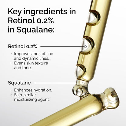 Retinol 0.2% in Squalane - US 6443