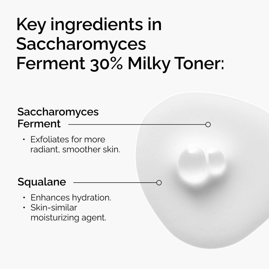 Saccharomyces Ferment 30% Milky Toner - US 7827