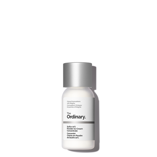 Sulfur 10% Powder-to-Cream Concentrate - US 7353